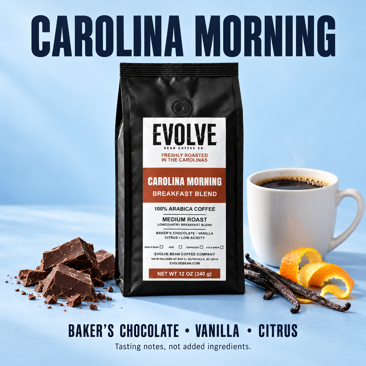 CAROLINA MORNING — Breakfast Blend