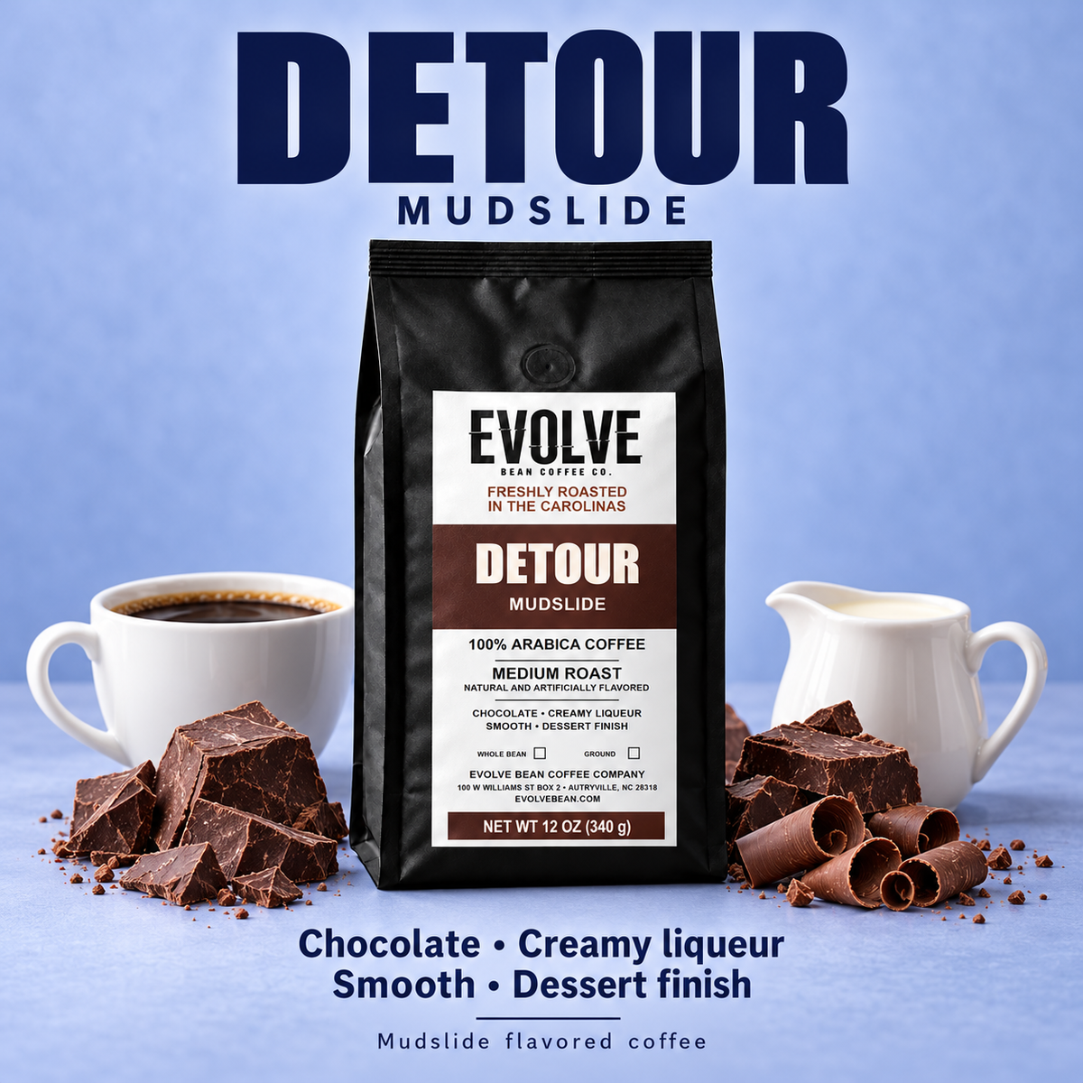 DETOUR — Mudslide Flavored Coffee