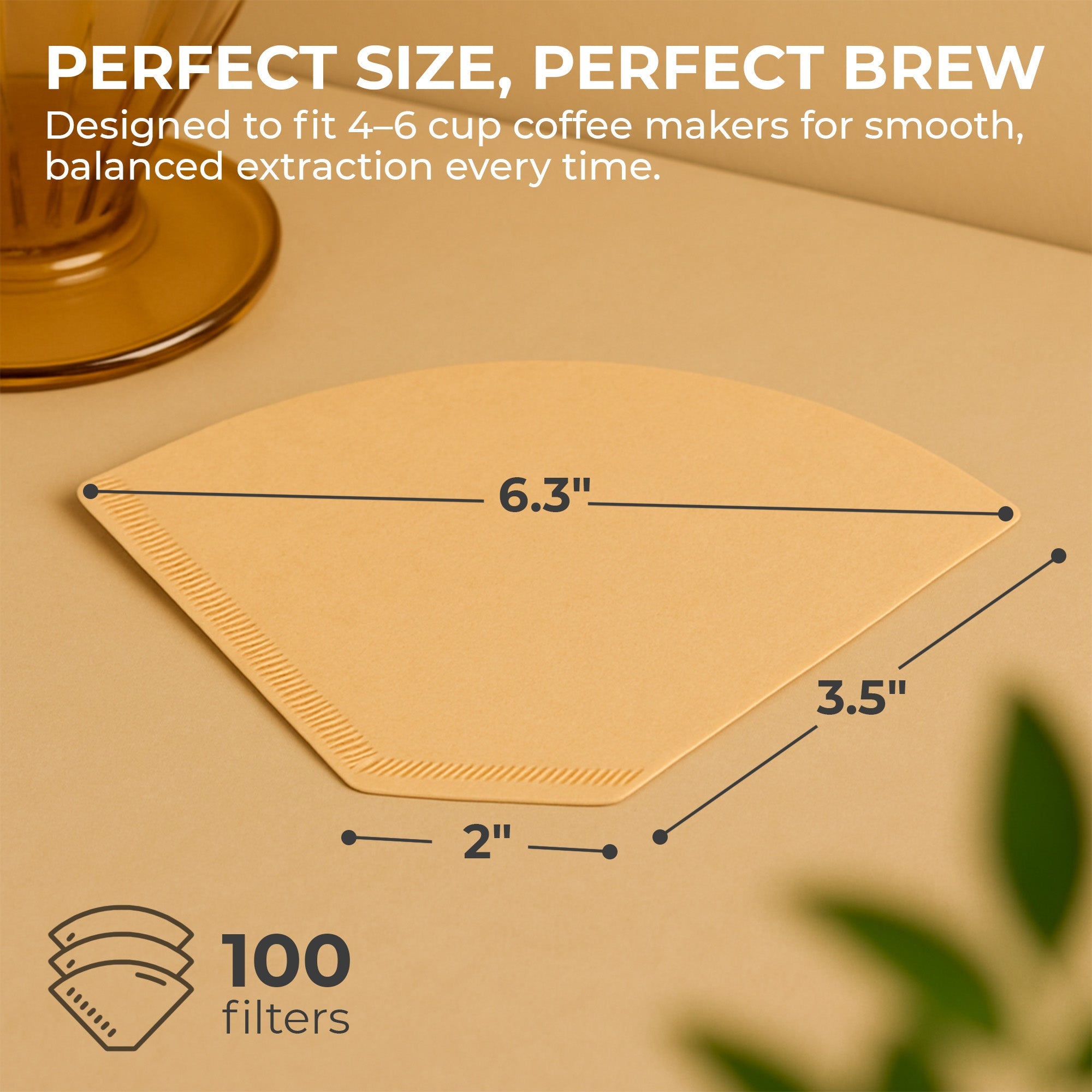 Organic Premium Coffee Filters #2, KFCF02B