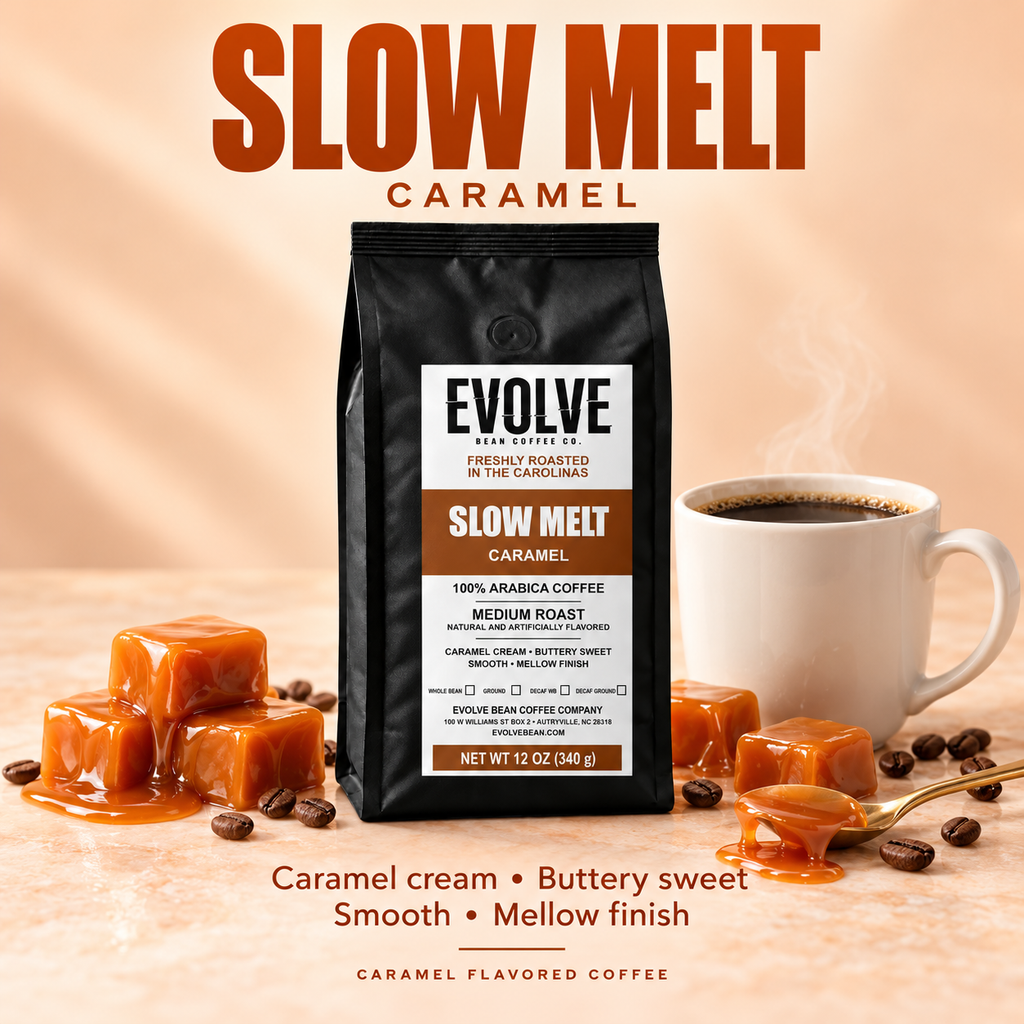 SLOW MELT — Caramel Flavored Coffee