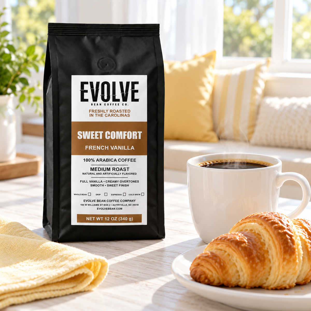 SWEET COMFORT — French Vanilla Flavored Coffee